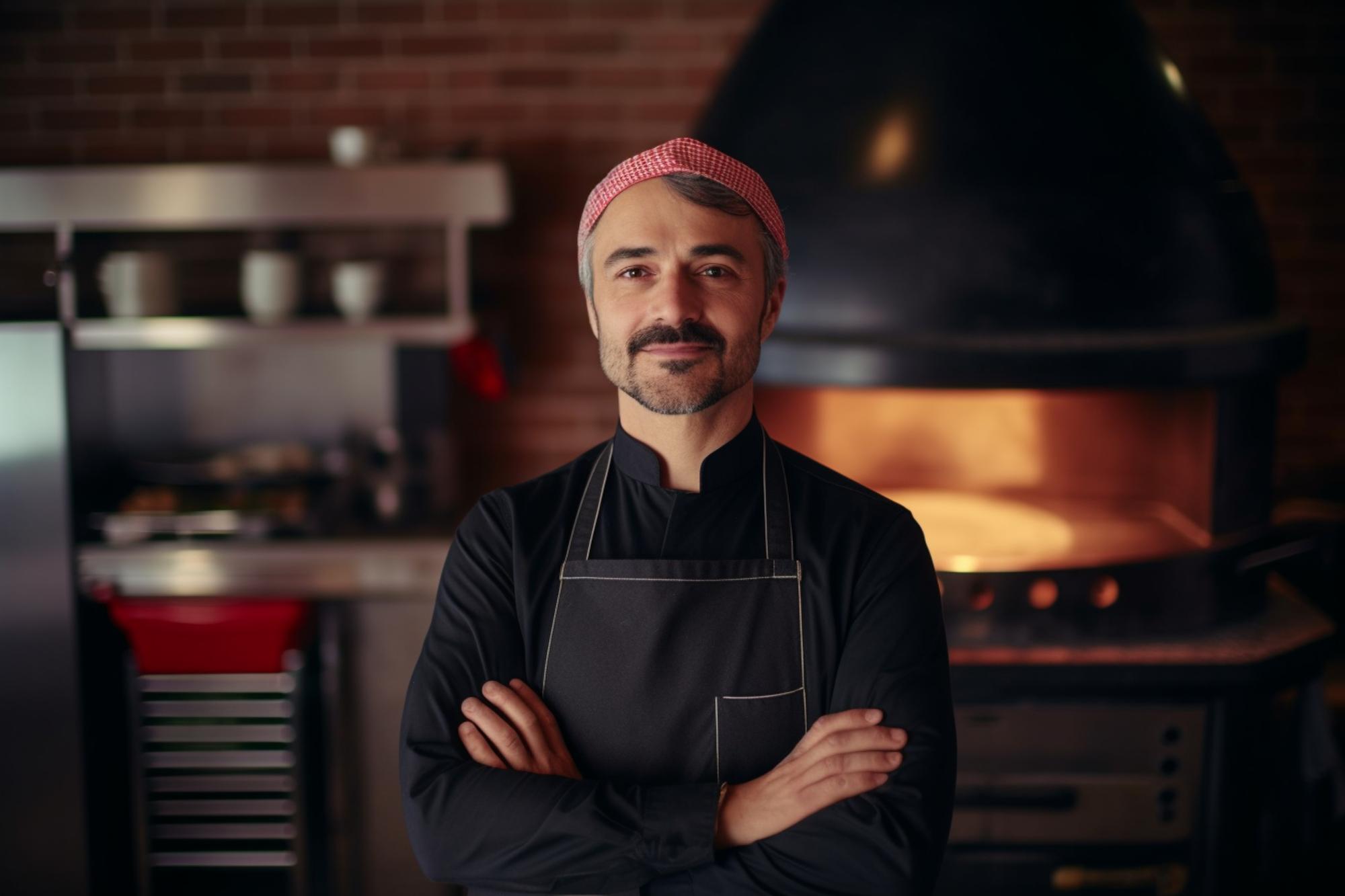 Ritratto del fondatore, chef professionista